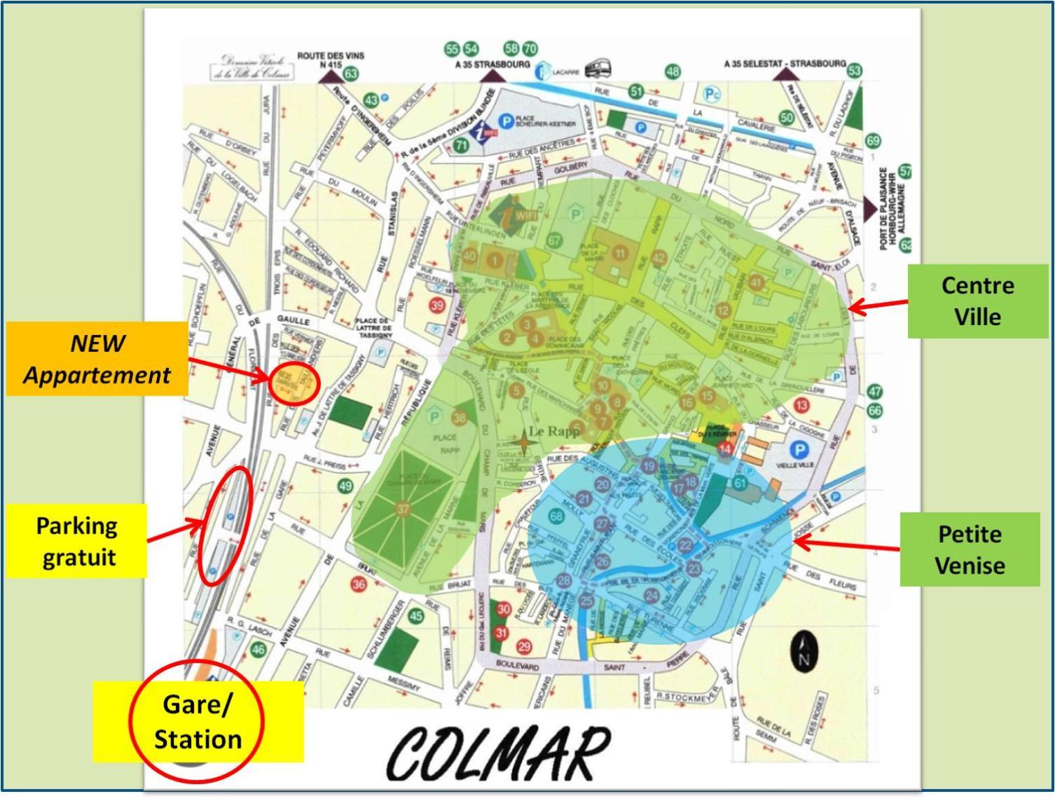 New Appartement Proche Gare Et Centre-Ville Κολμάρ Εξωτερικό φωτογραφία
